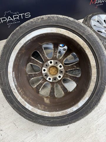 BMW 07-13 E90 E92 E93 328 335 OEM 17x8 Square Factory 17" Wheels Rims 6783631