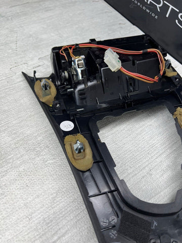 09-13 BMW E90 E92 M3 MANUAL CIC LEATHER CENTER CONSOLE TRIM