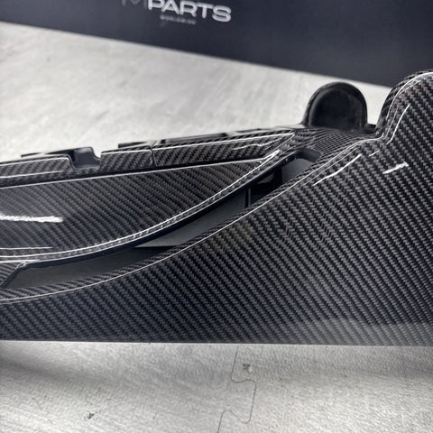 01-06 BMW E46 330 328 325 M3 COUPE BLACK CENTER CONSOLE COIN TRAY CARBON FIBER