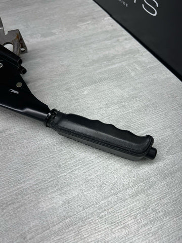 BMW 92-99 E36 M3 Ebrake Emergency Parking Brake Black Leather Handle Mechanism