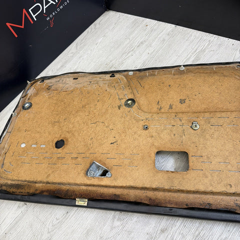 BMW E30 318is Coupe Right Passenger Side Door Card Panel Black