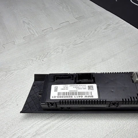 OEM BMW E90 E91 E92 E93 M3 328 335 A/C Climate Control Switch Panel Black Heated