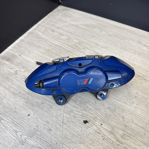 BMW 15-20 F87 M2 F30 F31 F80 F82 F83 M3 M4 Front Left Driver Brake Caliper Blue