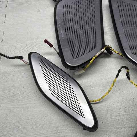 13 14 15 F12 BMW M6 Bang & Olufsen Speaker Cover Trim Panel Set OEM