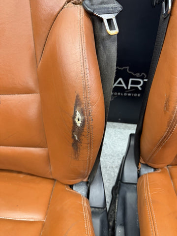 01-06 BMW E46 M3 Convertible Interior Front Rear Heated Seats Cinnamon Complete