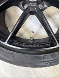 OEM BMW 15-20 F80 F82 F83 M3 M4 CS Wheel Rim 19x9 Front Black M Performance