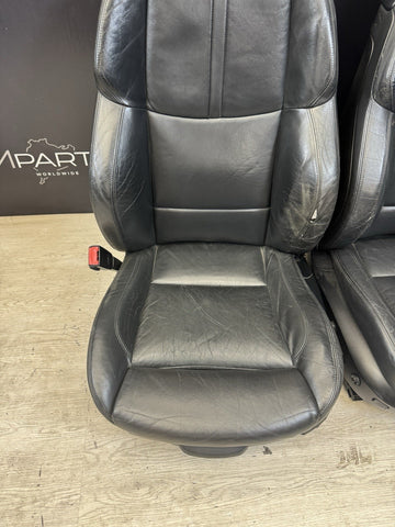 08-13 BMW E92 M3 Coupe Original Black Interior Front Seats Powered Heated