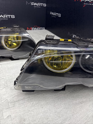 02-06 BMW E46 M3 Custom Painted Bi Xenon Headlights *Corner Tabs