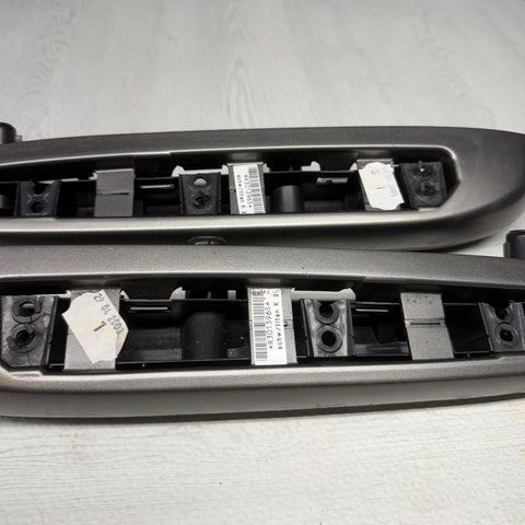 01–06 BMW E46 M3 Coupe Rear Titan-Shadow Interior Trim Set Left+Right Gray OEM