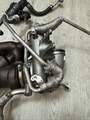 BMW 15-20 F80 F82 F83 F87 M2 M3 M4 REAR TURBO CHARGER TURBOCHARGER W/ MANIFOLD