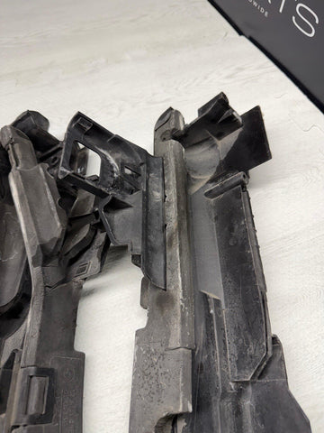 01-06 BMW E46 325 330 M3 Radiator Support Brackets Mounts 1436246 OEM