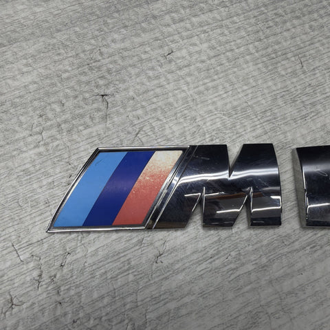 BMW E63 E64 M6 Genuine Rear Trunk Emblem "M6" Lettering Decal Badge 2004-10
