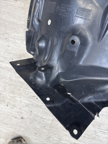 BMW 15-18 F80 M3 Rearward Fender Liner Wheel Splash Shield Front Left Driver OEM