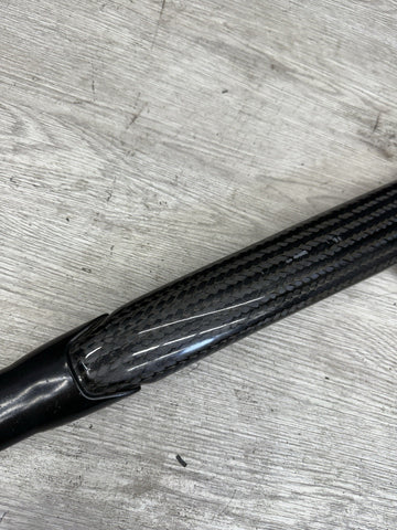 15-20 BMW F80 F82 F83 M3 M4 Carbon Fiber Strut Braces Bar OEM *Broken Tabs*