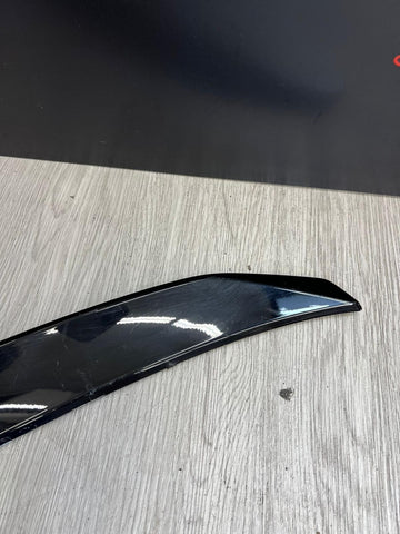 21-26 BMW G82 M4 Coupe Rear Trunk Lip Spoiler Gloss Black 8074910 OEM *Damage