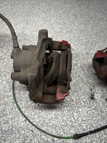 BMW OEM GENUINE E36 M3 Z3 M FRONT BRAKE CALIPERS SET PAIR LEFT RIGHT PADS