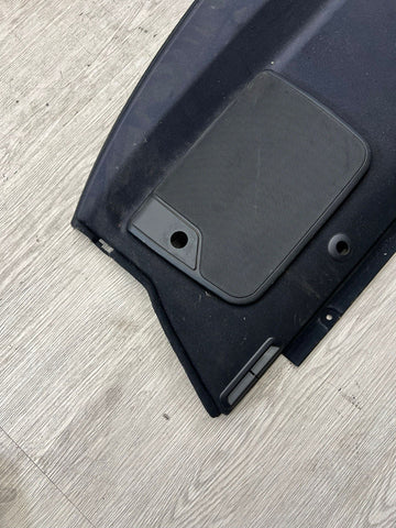 BMW 01-03 E46 M3 Coupe Rear Parcel Shelf Deck Panel Tray Trim OEM Black