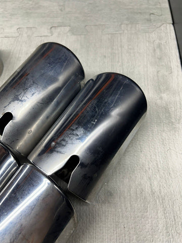 BMW 15-20 F80 F82 F83 F87 M2 M3 M4 Exhaust Tips Chrome 18107853892