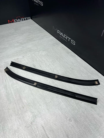 98-02 BMW E37 Z3M Z3 FRONT WINDSHIELD MOULDINGS PANEL TRIMS OEM 51448399386