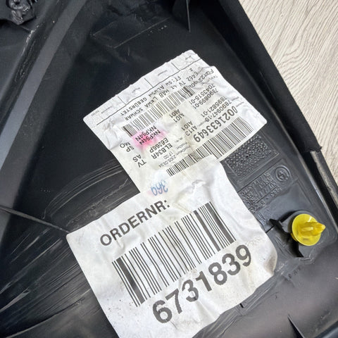 01-06 BMW E46 M3 DRIVER LEFT SIDE DOOR PANEL CARD BLACK OEM