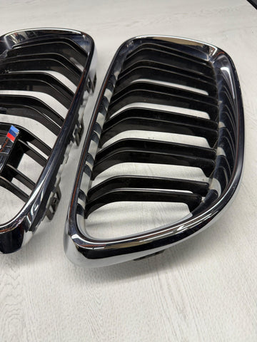 16-21 BMW Genuine F87 M2 2018 Front Kidney Grille Pair L+R OEM 7295522 / 7295521