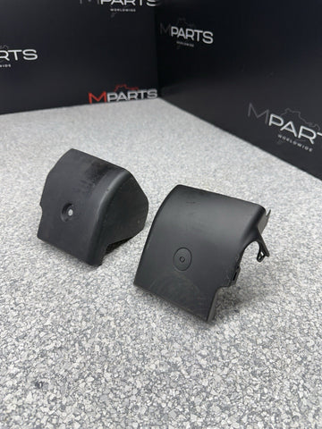 01-06 BMW E46 M3 330 Coupe Rear Side Bolster Window Motor Trims Covers
