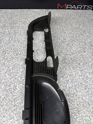 01-06 BMW E46 M3 CONVERTIBLE REAR SEAT ROLLOVER BAR TRIM COVER BLACK 8204279 OEM