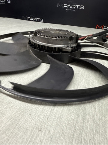 08-13 BMW E90 E92 E93 M3 S65 Engine Radiator Cooling Electric Fan *Blade Crack