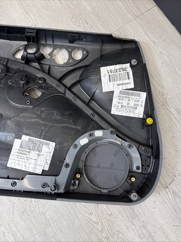 01-06 BMW E46 M3 PASSENGER RIGHT SIDE DOOR PANEL CARD DOVE GREY GRAY OEM