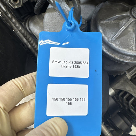 2005 BMW E46 M3 01-06 S54 3.2L Engine Motor 143k Miles Complete
