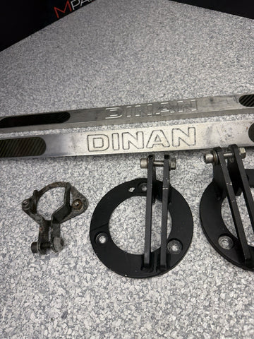 01-06 BMW E46 M3 Dinan Front Rear Strut Braces Center Bar Set *Notes*