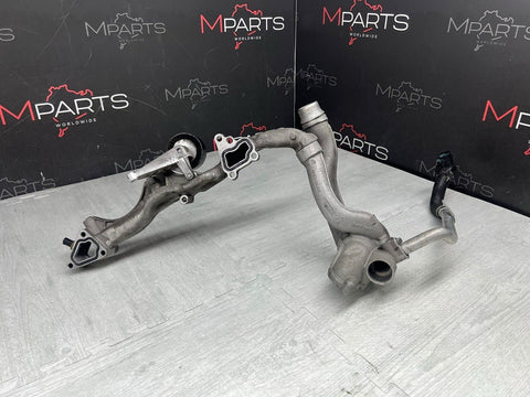 Thermostat Housing Water Guide Pipe Set 9A110615001 13-16 Porsche 991 911 Gt3