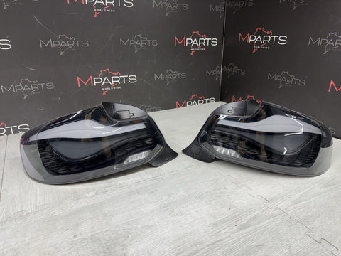 GTS Tail Lights BMW F22 F23 F87 M2 2014-2021 2-Series Pair Light Smoked