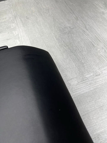 BMW E46 M3 01-06 Rear Seat Back Cushion Black Leather Ski Backrest Convertible