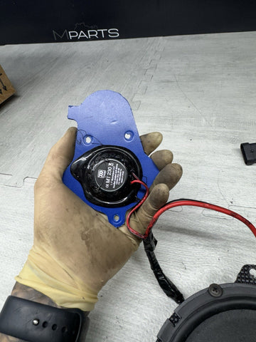 01-06 BMW E46 M3 Upgraded Speakers Morel Virtus Nano Hybrid Woofer Convertible