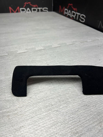 01-06 BMW E46 M3 Alcantara Black Center Dash Dashboard Trims 8196103 Set Of 3