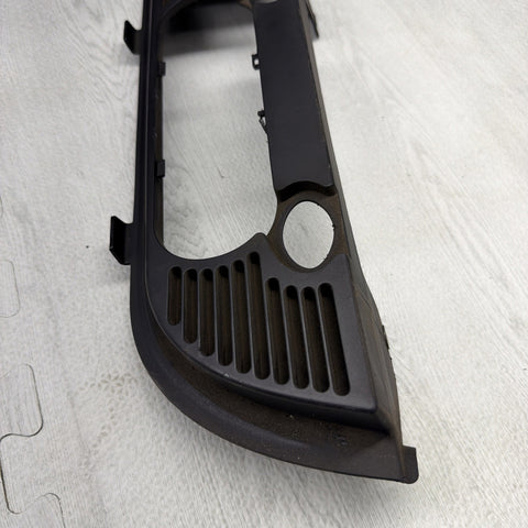 01-06 BMW E46 CONVERTIBLE REAR SEAT ROLLOVER BAR TRIM COVER 8204279 OEM BLACK