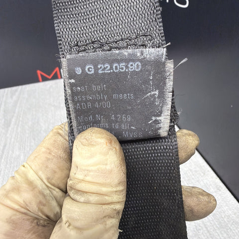 BMW E30 3-Series Coupe Front Driver Left Seat Belt Retractor