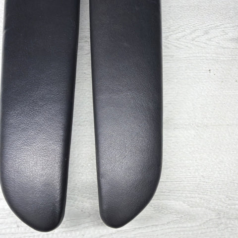 01-06 BMW OEM E46 M3 Coupe Convertible Trim Armrest Pads Set Black 8238622
