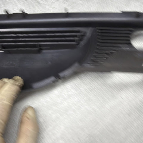 01-06 BMW E46 CONVERTIBLE REAR SEAT ROLLOVER BAR TRIM COVER 8204279 OEM BLACK