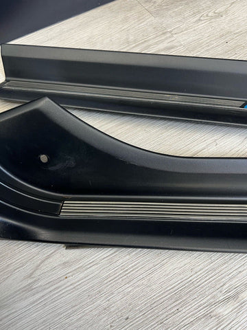 98-02 BMW Z3 M Z3M Coupe Door Sills Trims Covers Plates 51478397502, 51478397501