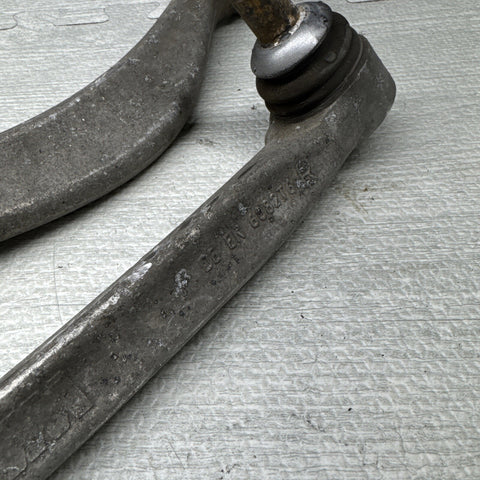 BMW 2004-2010 E60 M5 FRONT RIGHT PASSENGER LOWER UPPER WISHBONE CONTROL ARM OEM