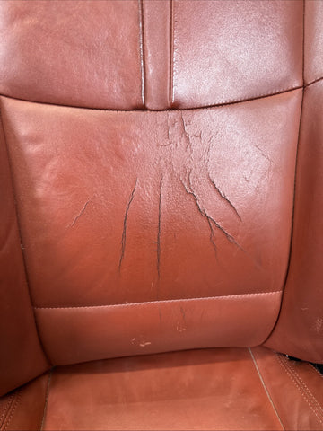 08-13 BMW E92 M3 Coupe Original Fox Red Interior Front Seats Pair *Notes*
