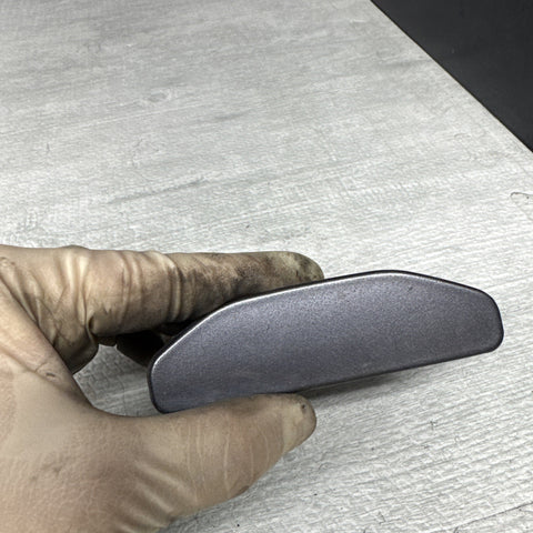 01-06 BMW E46 M3 Right Passenge Head Light Washer Jet Cover 8256180 Steel Gray