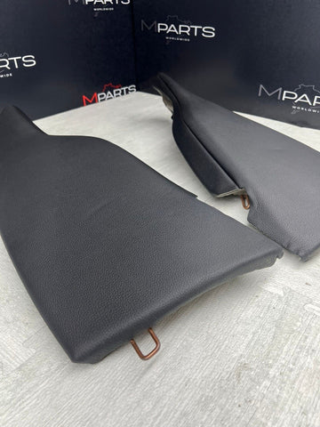 14-21 OEM BMW F22 F87 M2 Rear Side Seat Panels Covers Bolsters Black