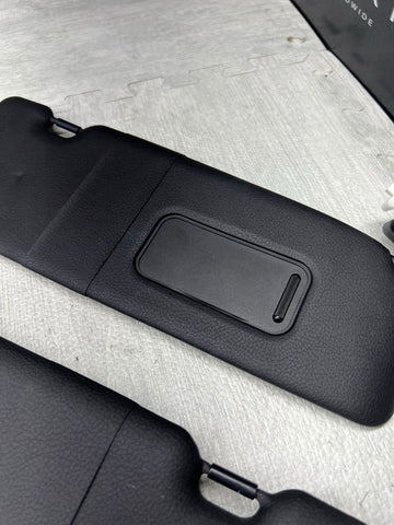 14-20 OEM BMW F22 F87 228 230 M235 M240 M2 Interior Sun Visor Black Pair SET