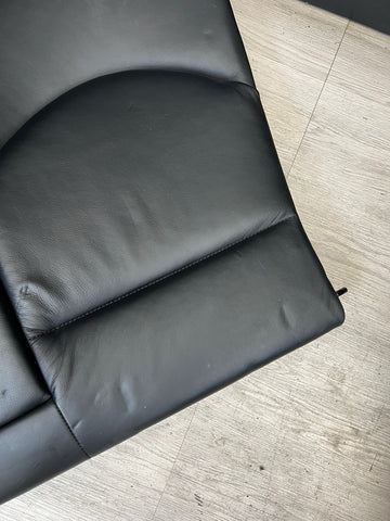 2001-2006 BMW E46 M3 Coupe Rear Top Seat Black Napa Leather OEM