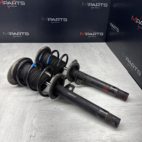 BMW E46 M3 FRONT SHOCKS STRUTS 31312282266 OEM BLUE MARKING SPRINGS PAIR