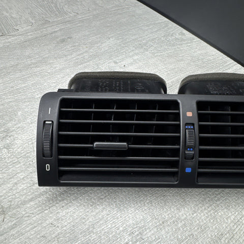 01-06 Bmw E46 325 330 M3 Center Dash Heater Ac Air Fresh Vent Grill Trim Oem