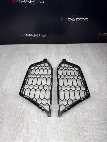 OEM FRONT BUMPER SIDE AIR DUCTS TRIMS GRILLES SET 21-25 BMW G80 G82 G83 M3 M4